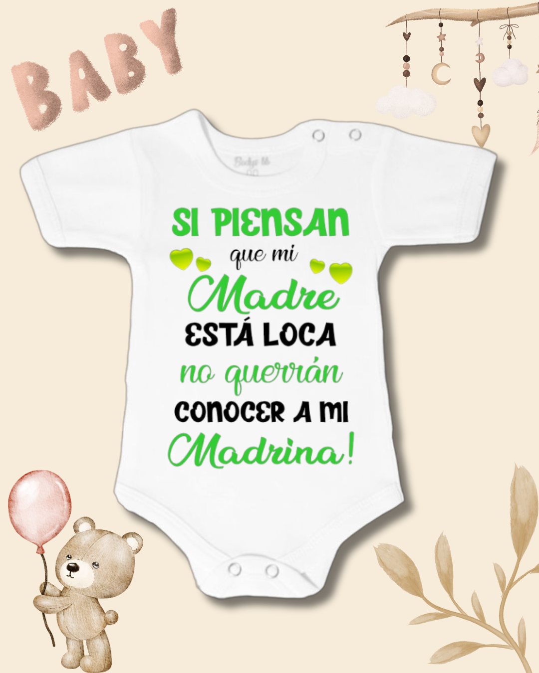 Si piensan que mi madre esta loca no querrán conocer a mi Madrina💚