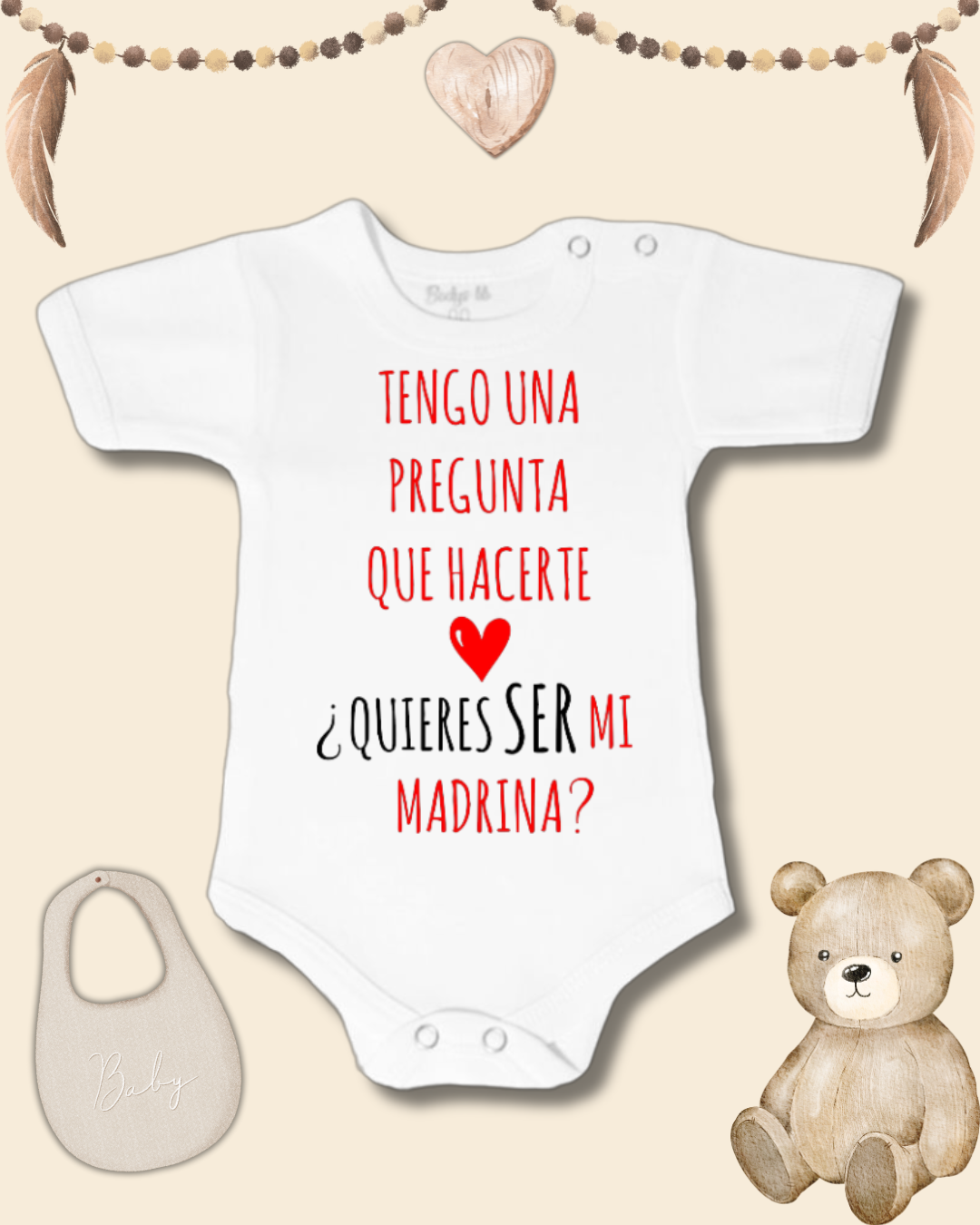 Tengo una pregunta que hacerte ❤️ ¿Quieres ser mi madrina?
