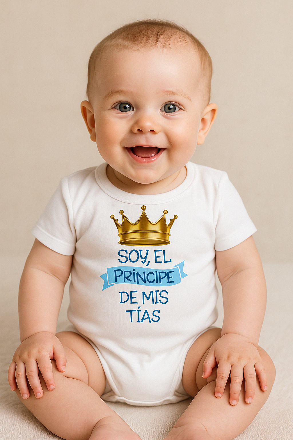 Soy el Príncipe de mis Tías 🩵( celeste y negro)