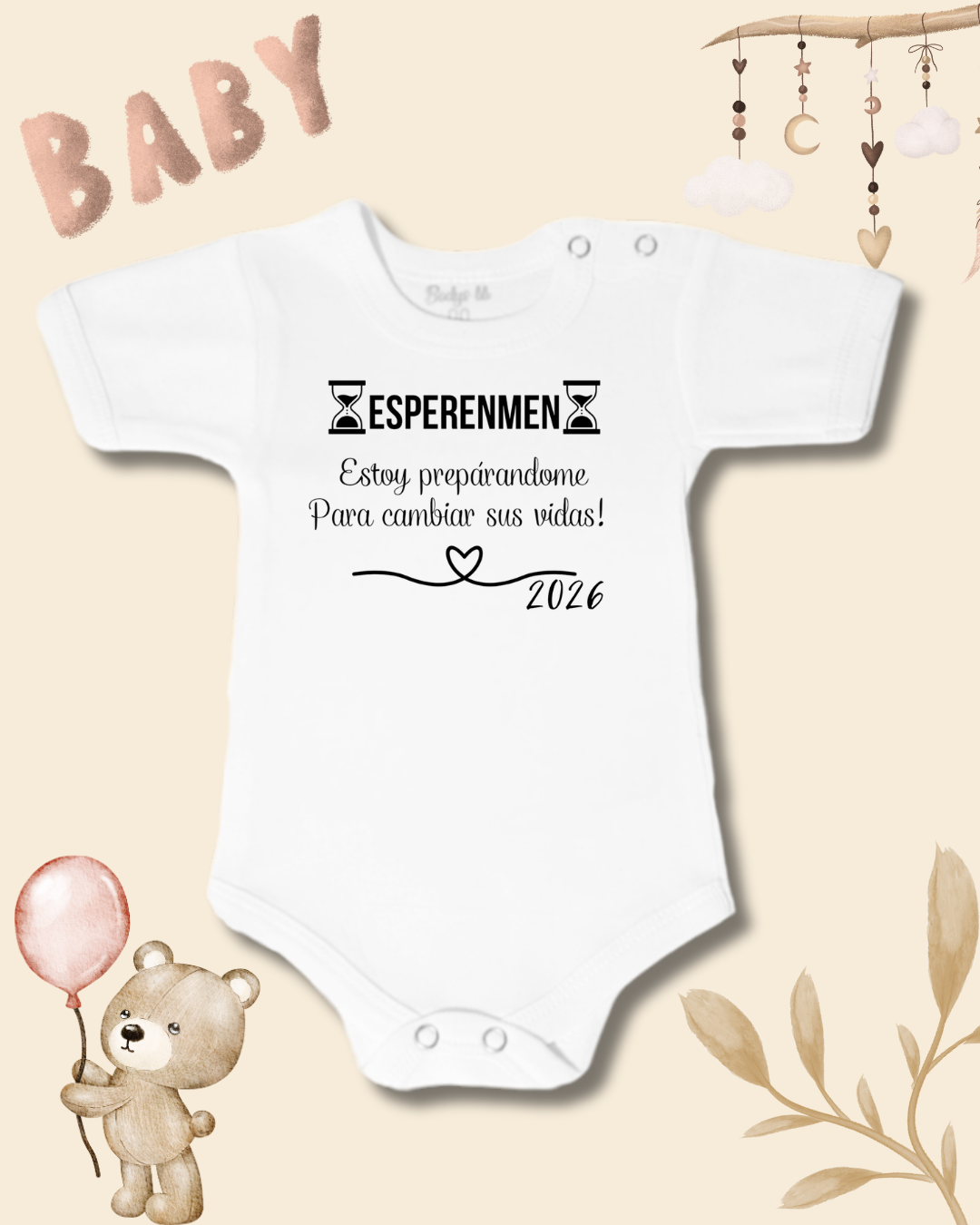 Espérenmen, Estoy preparándome para cambiar sus vidas 2026🖤 (unisex)