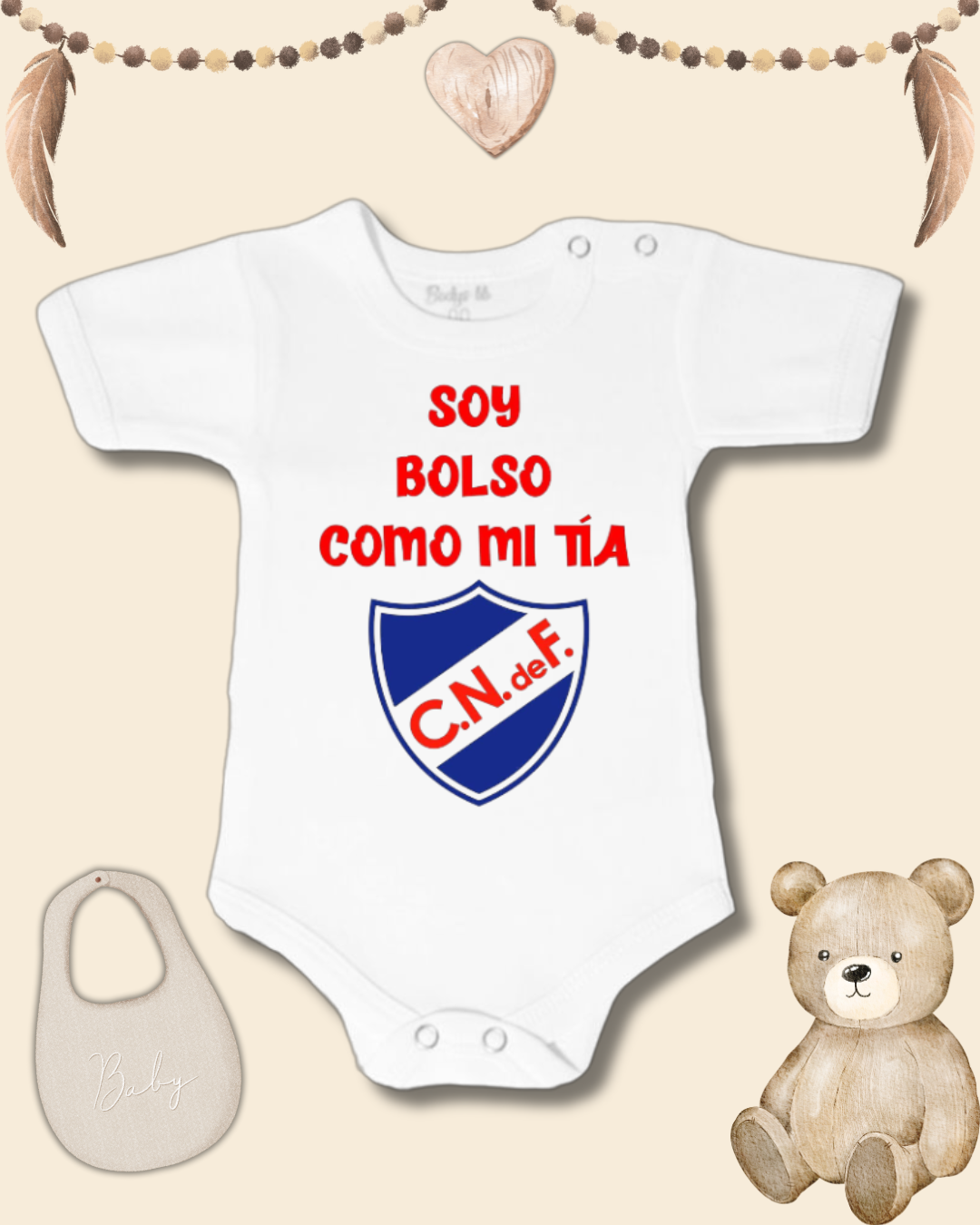 Soy Bolso como mi Tía ❤️💙🤍