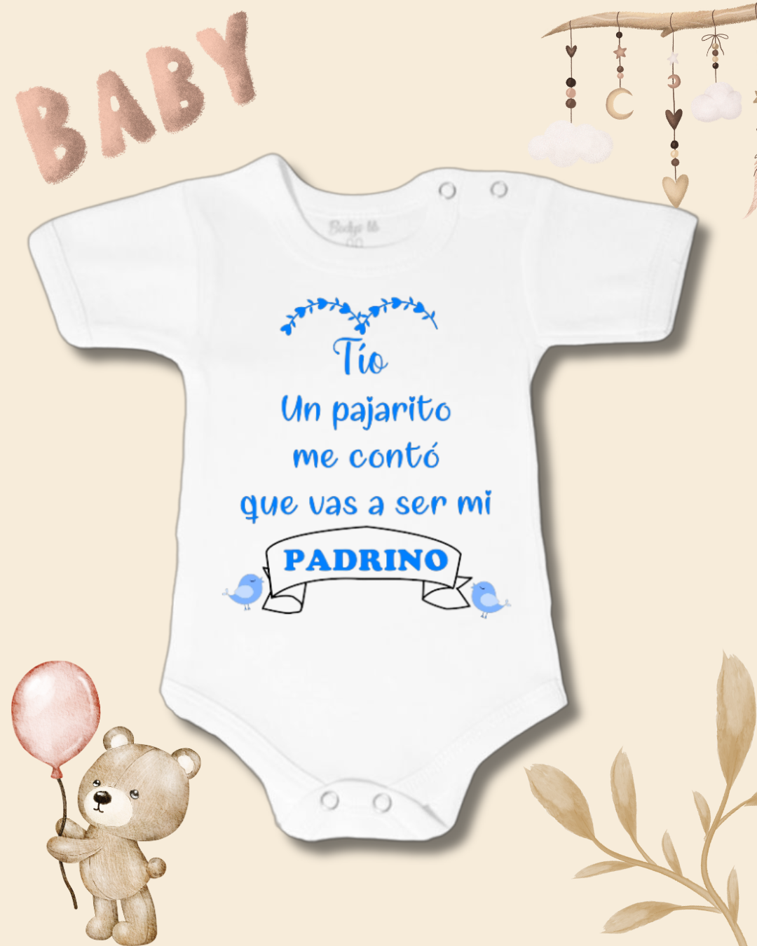 Tío un pajarito me contó que vas a ser mi Padrino 🐦🩵