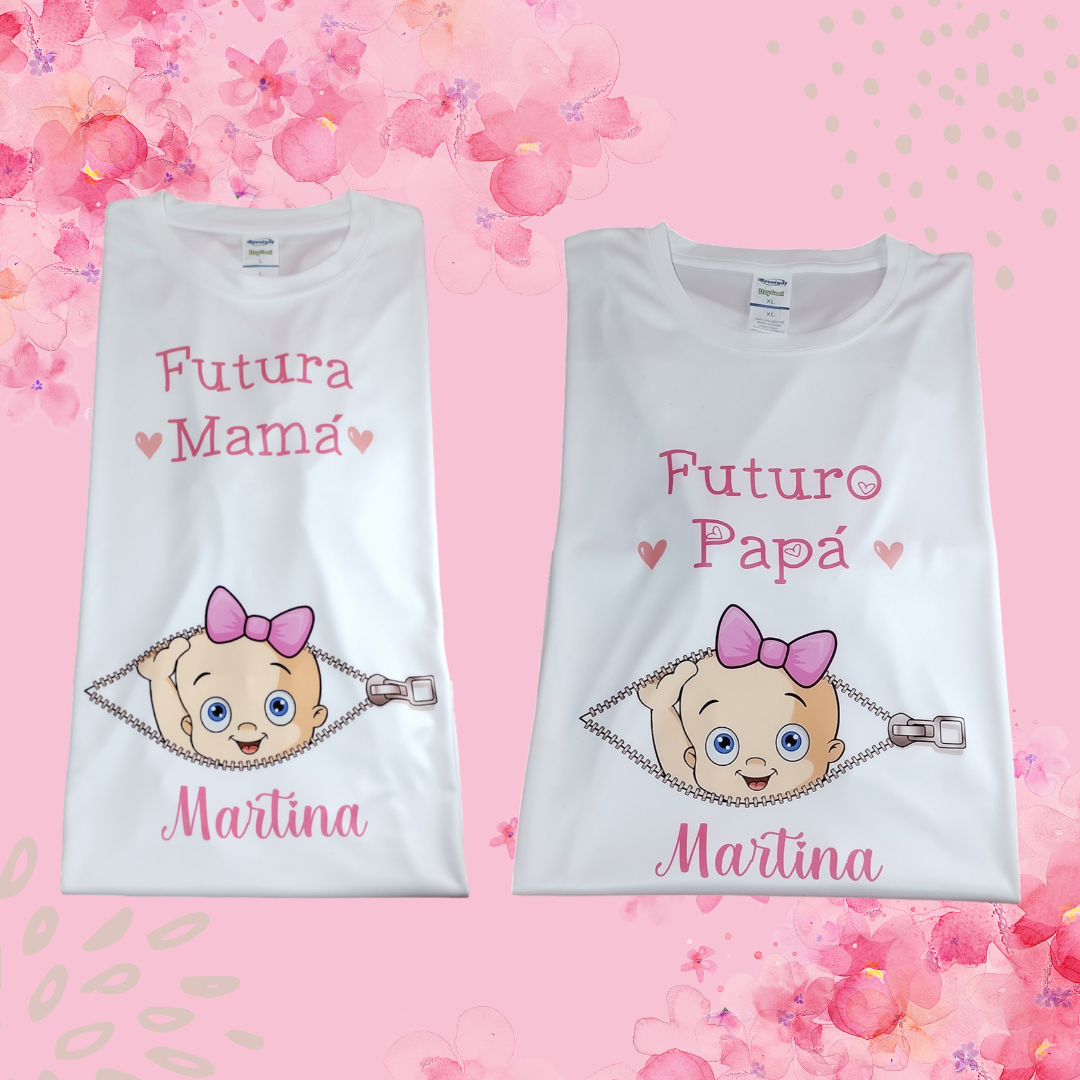 Promo 2❤️ 2 remera adulto + 1 body a elección