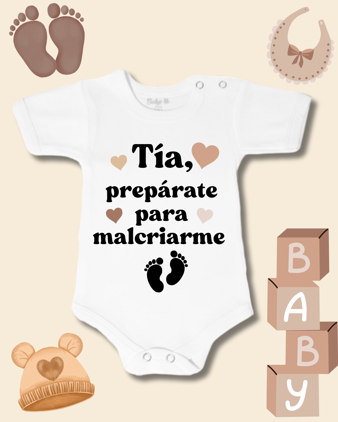 Tía,prepárate para malcriarme👣