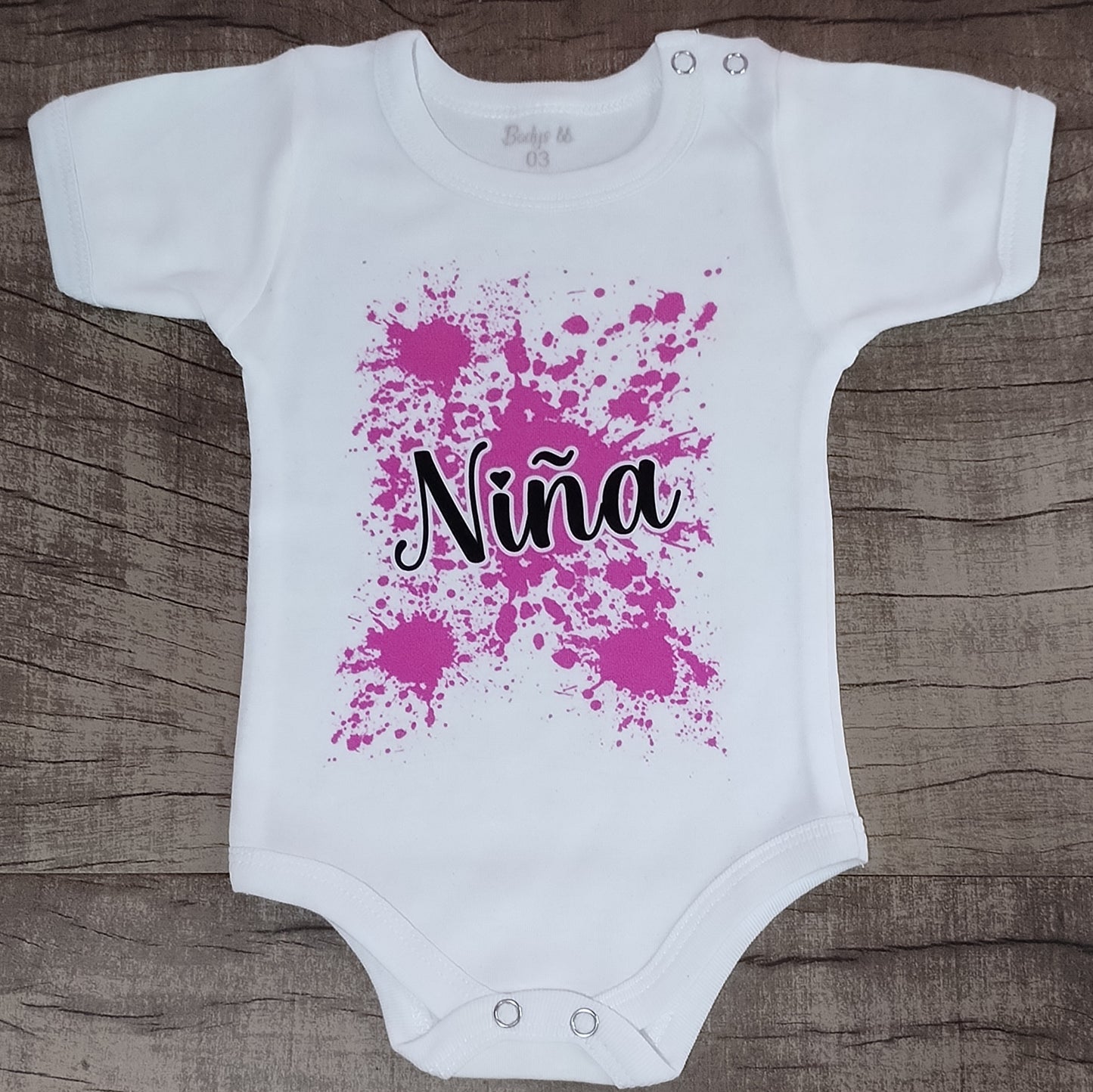 Body niña💖 (talle 3 manga corta)