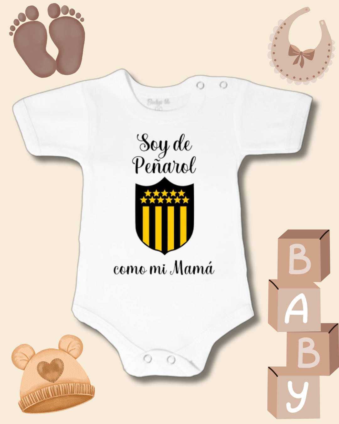Soy de Peñarol como mi Mamá 💛🖤