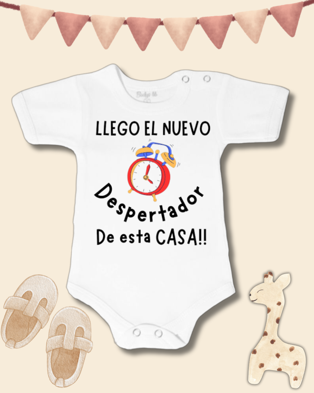 Llegó el nuevo despertador de esta casa ⏰