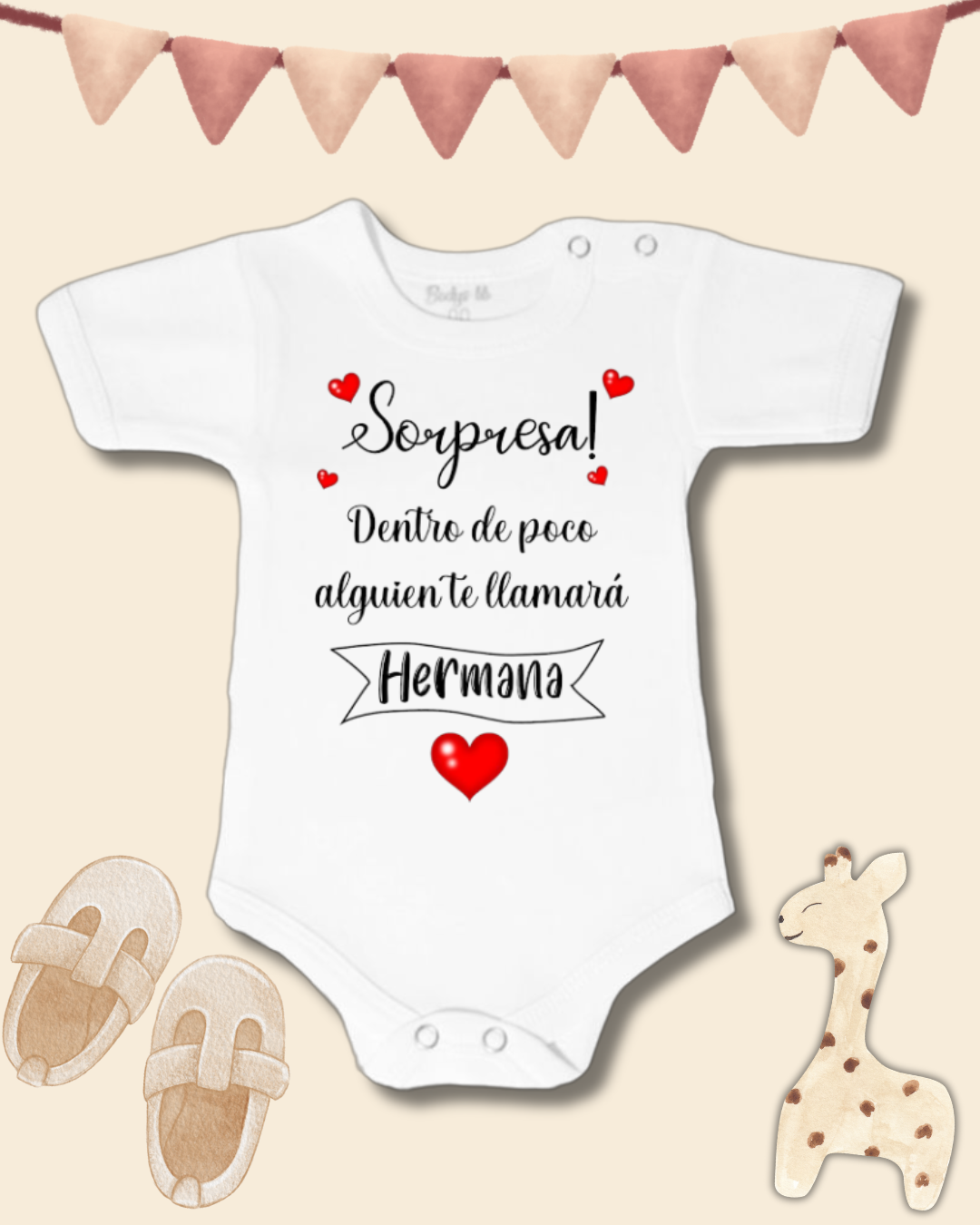 Sorpresa!! Dentro de poco alguien te llamará hermana❤️