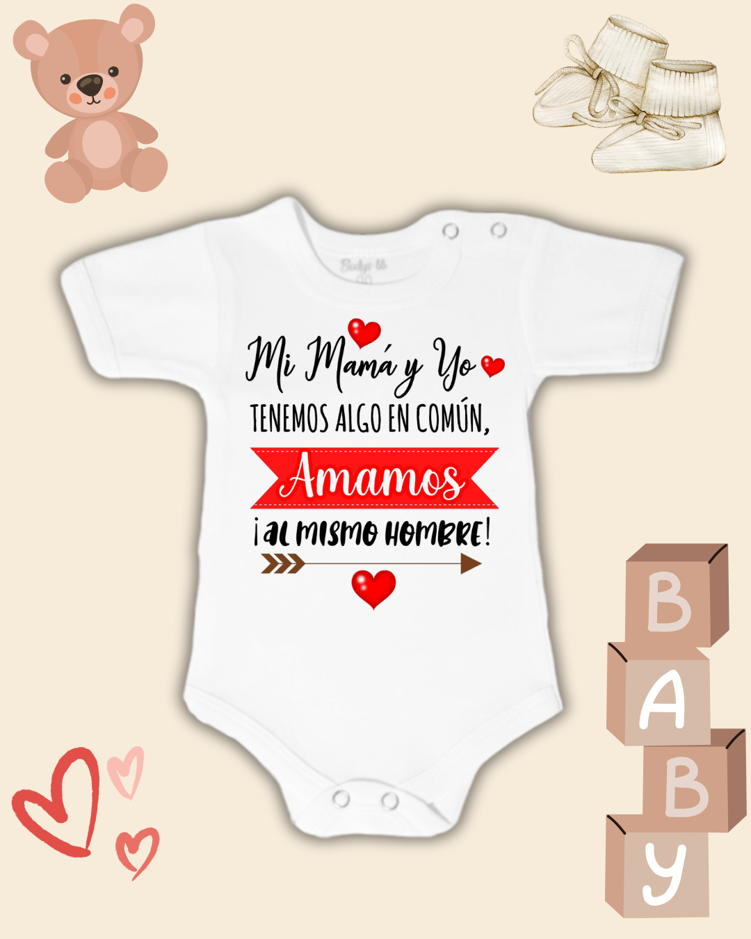 Mi mamá y yo tenemos algo en común, amamos al mismo hombre (rojo)