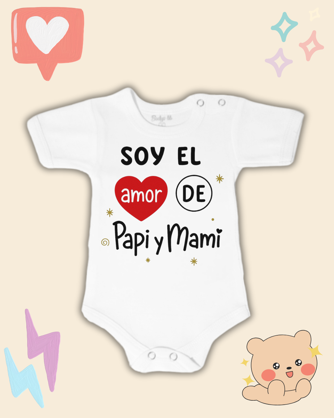 Soy el amor de papi y mami♥️ unisex
