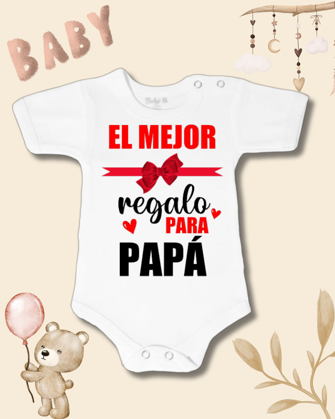 El mejor regalo para papá🖤❤️ (negro y rojo)