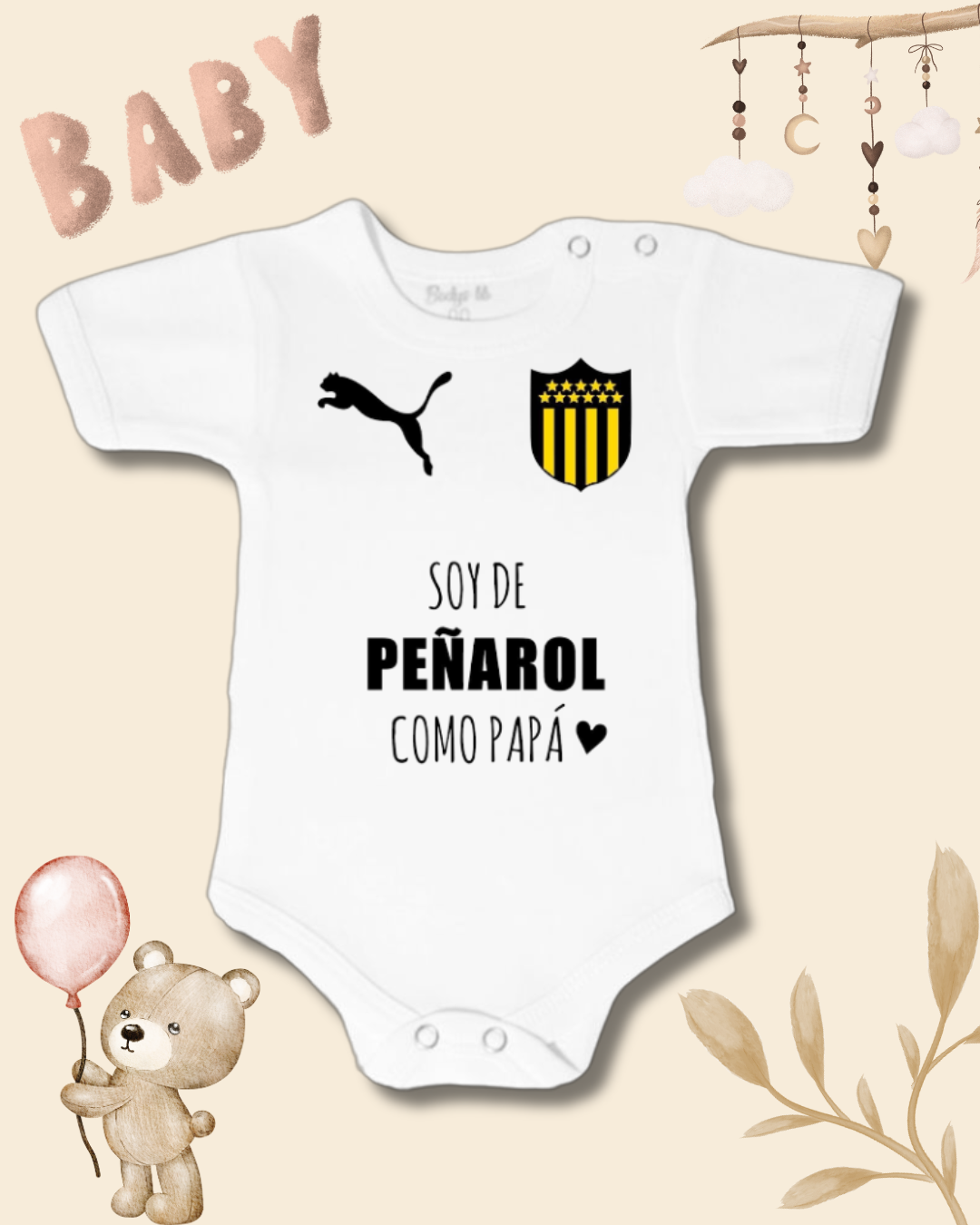 Soy de Peñarol como mi Papá💛🖤