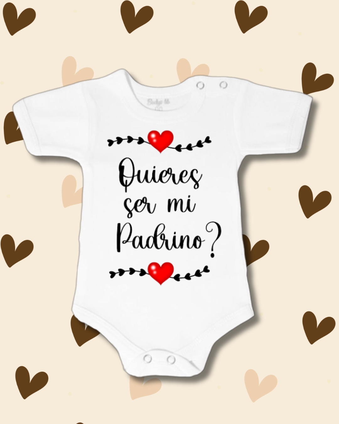 Quieres ser mi Padrino?❤️🖤 (unisex )