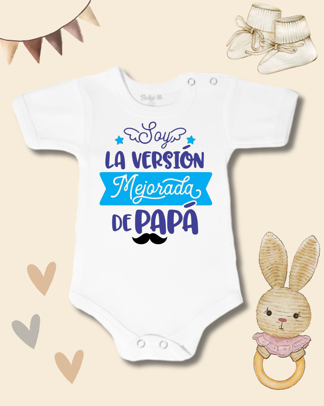 Soy la versión mejorada de papá 🩵