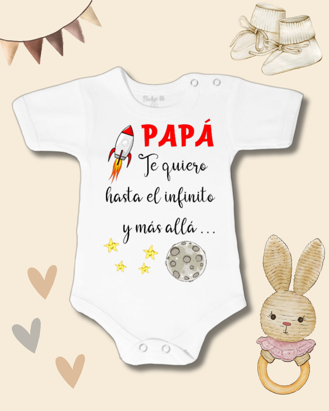 Papá te quiero hasta el infinito y más allá 🚀🌎