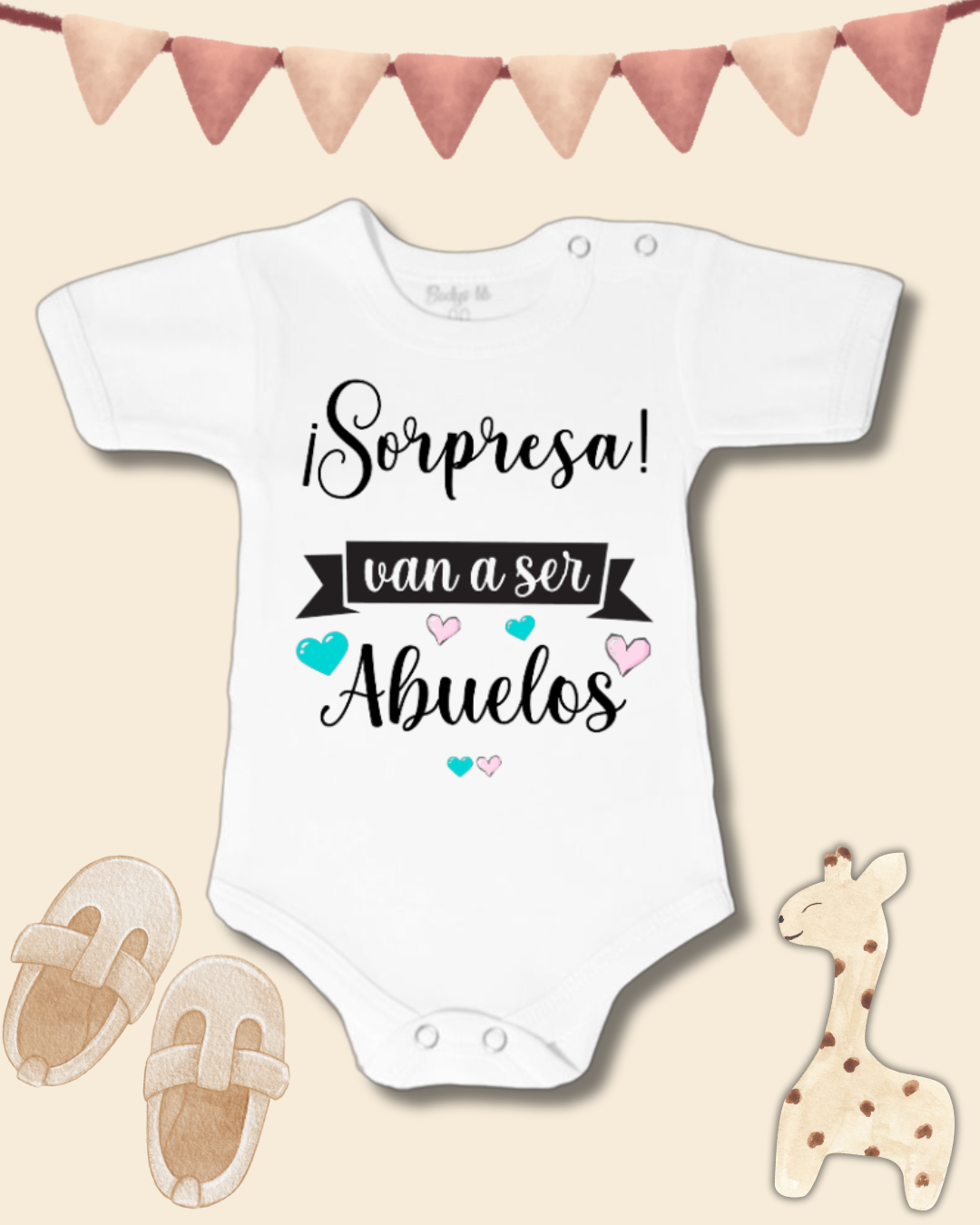 Sorpresa van a ser abuelos🩵🩷 (unisex)