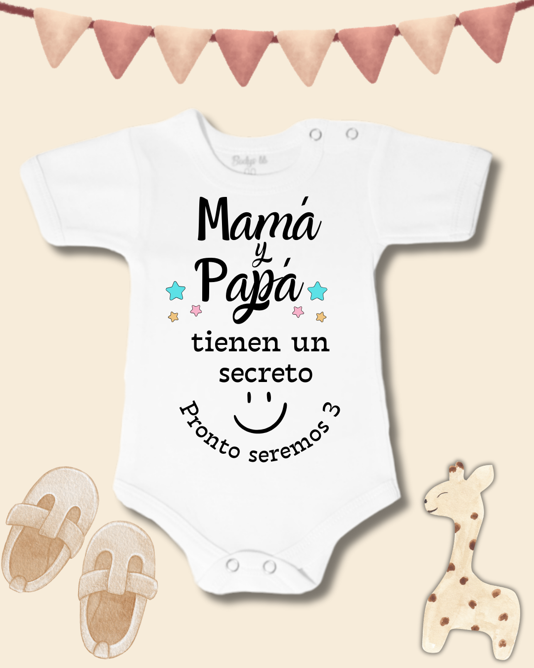 Mamá y Papá tienen un secreto.. pronto seremos 3