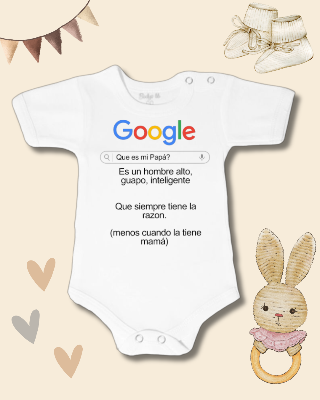 Google qué es mi papá? ❤️ Un hombre guapo, alto, inteligente, que siempre tiene la razón (menos cuando mamá la tiene) 🤭