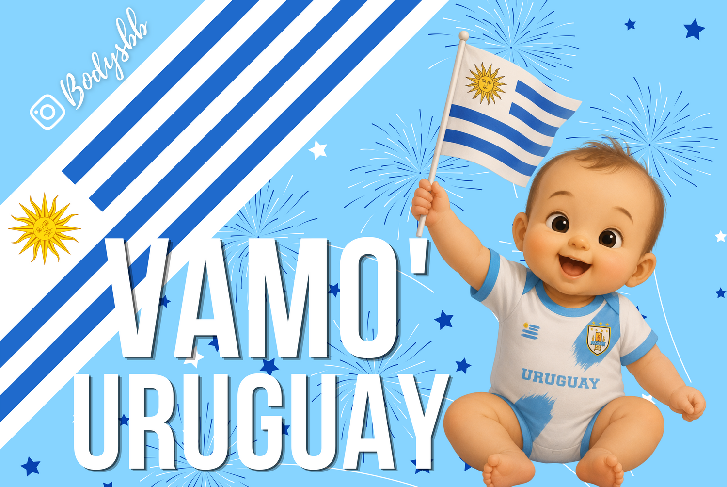 Bodys de Uruguay 🇺🇾⚽️