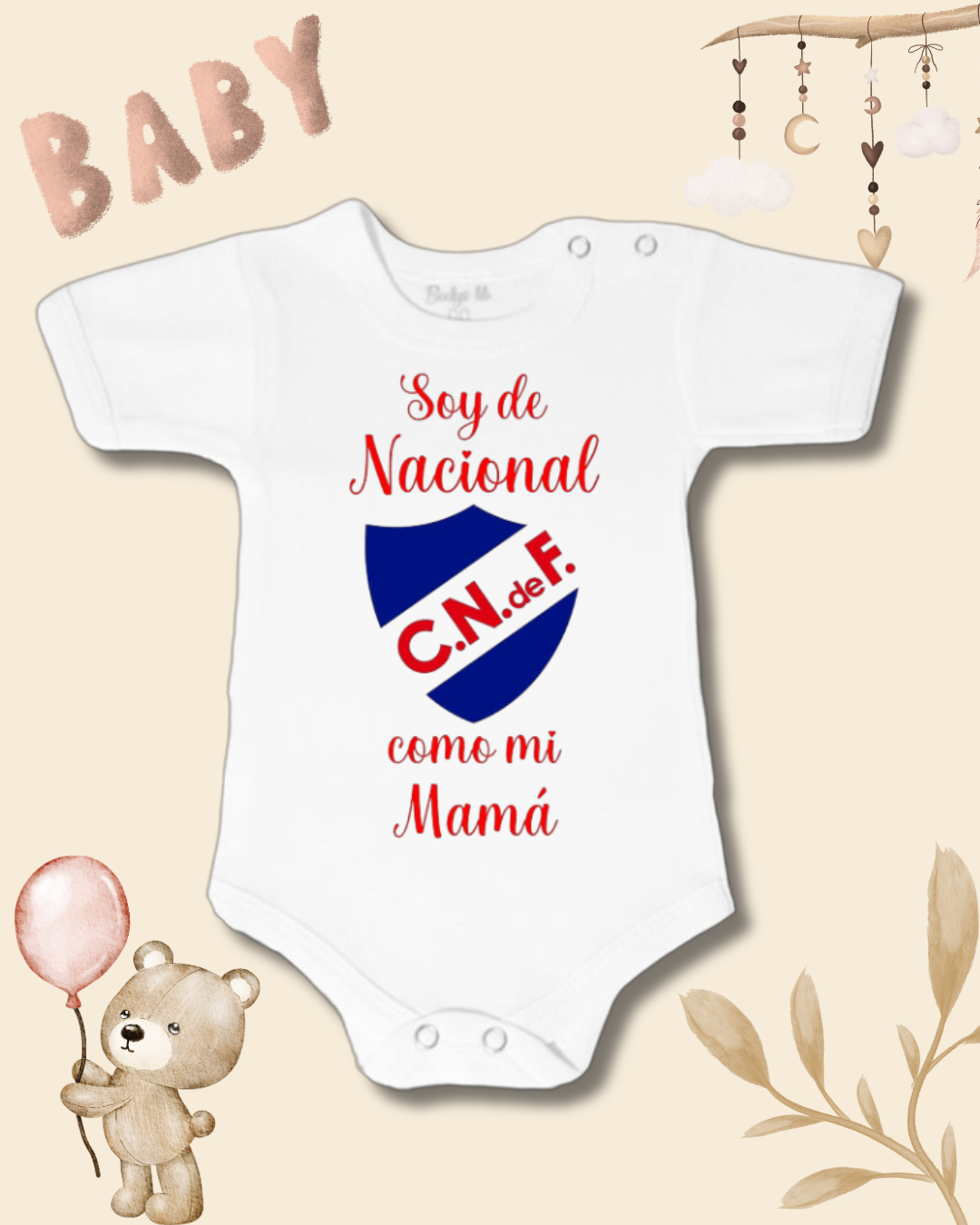Soy de Nacional como mi Mamá ❤️💙🤍