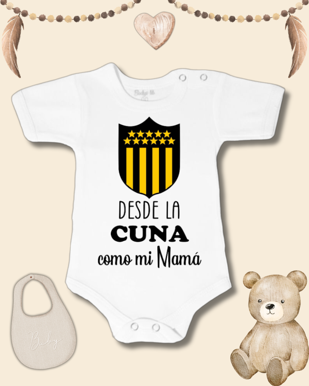Desde la cuna como mi Mamá 💛🖤