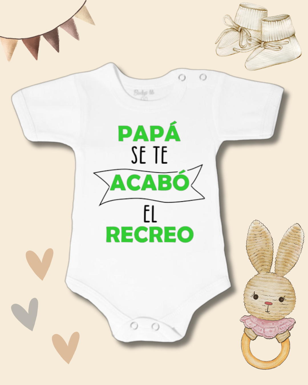 Papá se te acabó el recreo 💚