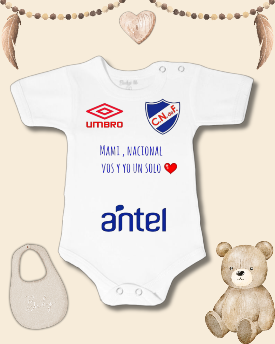 Mami, Nacional vos y Yo, un solo ❤️