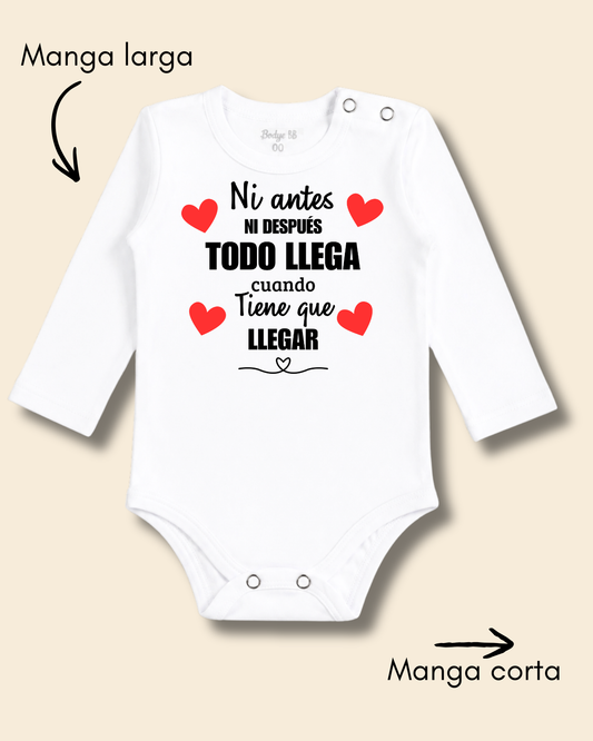 Ni antes ni después todo llega cuando tiene que llegar ❤️
