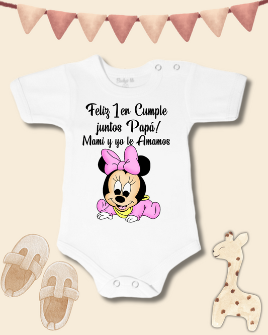 Feliz primer cumple juntos Papá! Mami y yo te amamos 🩷