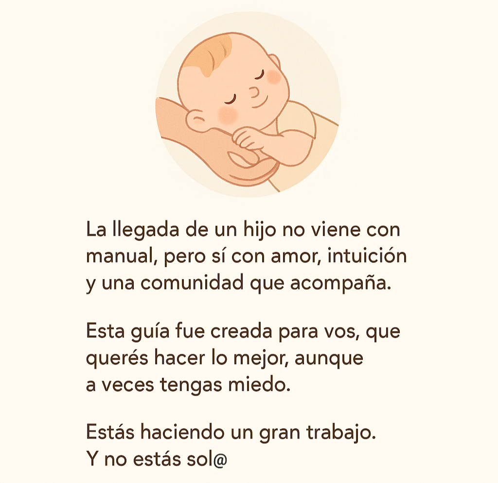 ✨ La guía que necesitás para sentirte acompañado en tu primer viaje como mamá o papá💛