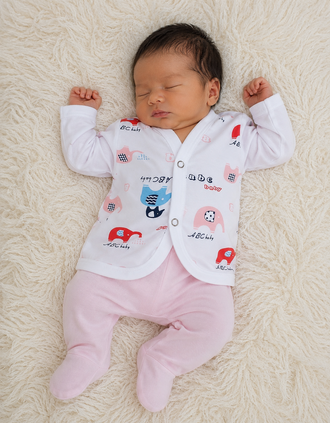 Set  Batita + Pelele  0 a 3 meses (nena)