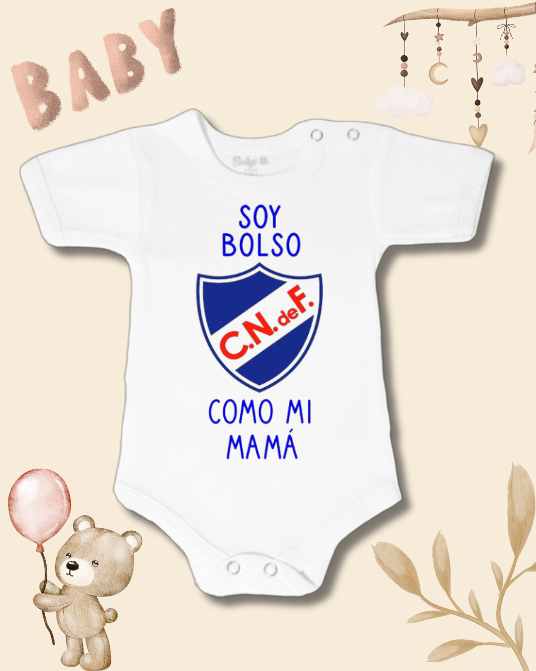 Soy Bolso como mi Mamá ❤️💙🤍