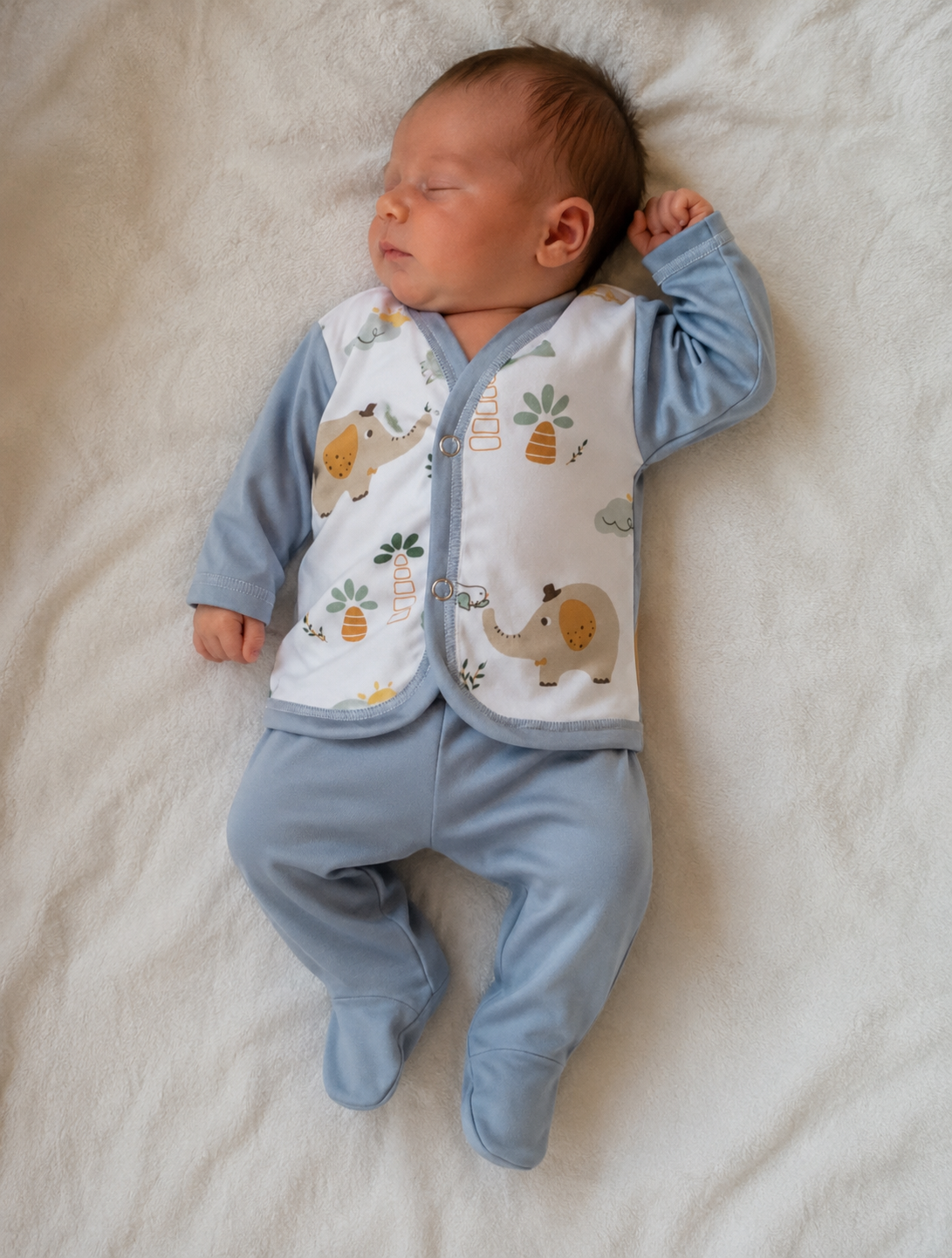 Set Batita + Pelele  0 a 3 meses (varón)