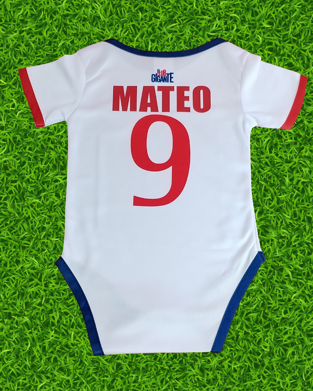Body nacional estilo camiseta ❤️💙🤍
