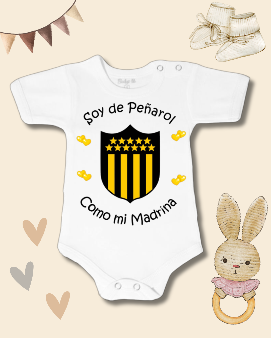 Soy de Peñarol como mi Madrina 💛🖤
