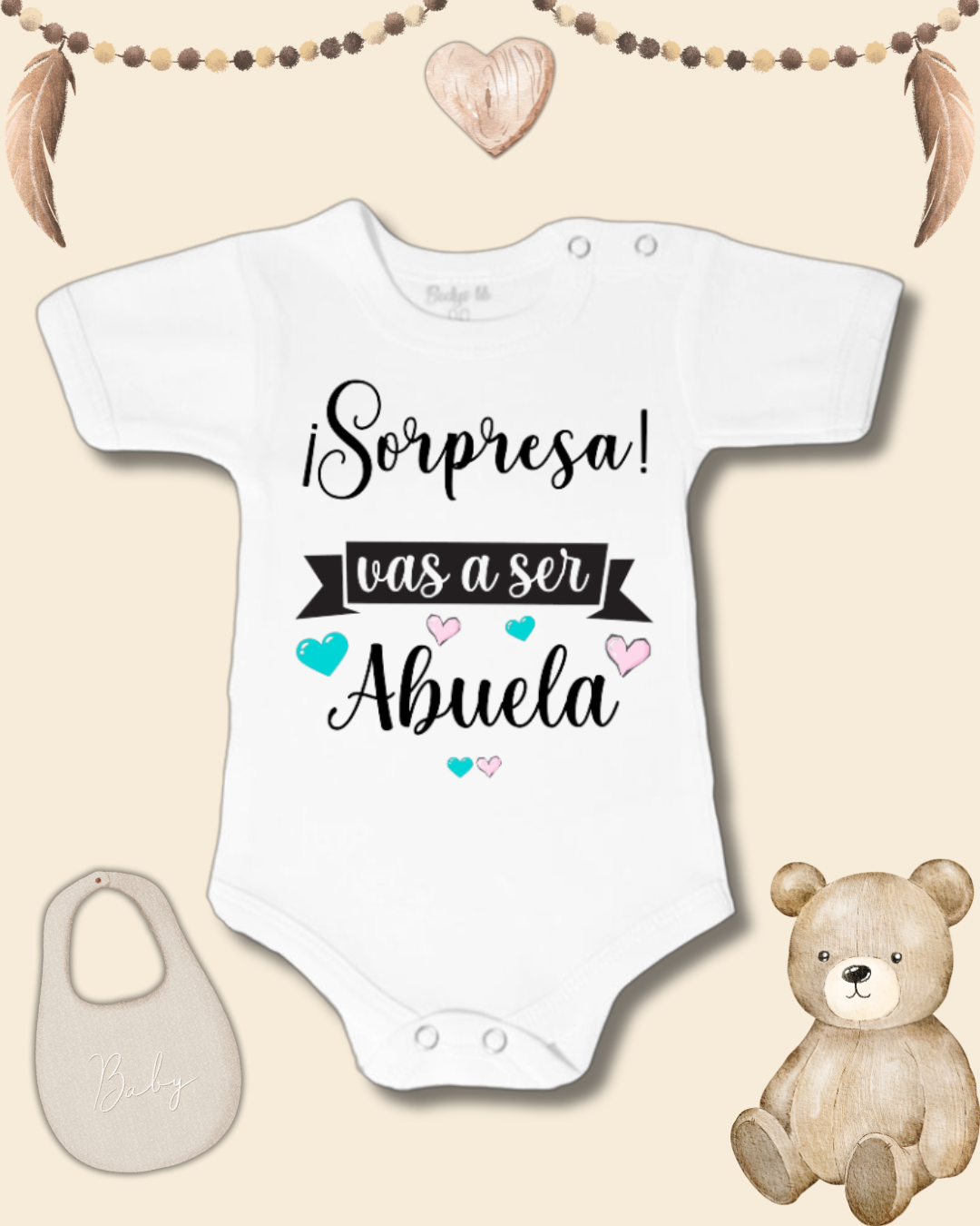 Sorpresa! Vas a ser Abuela❤️
