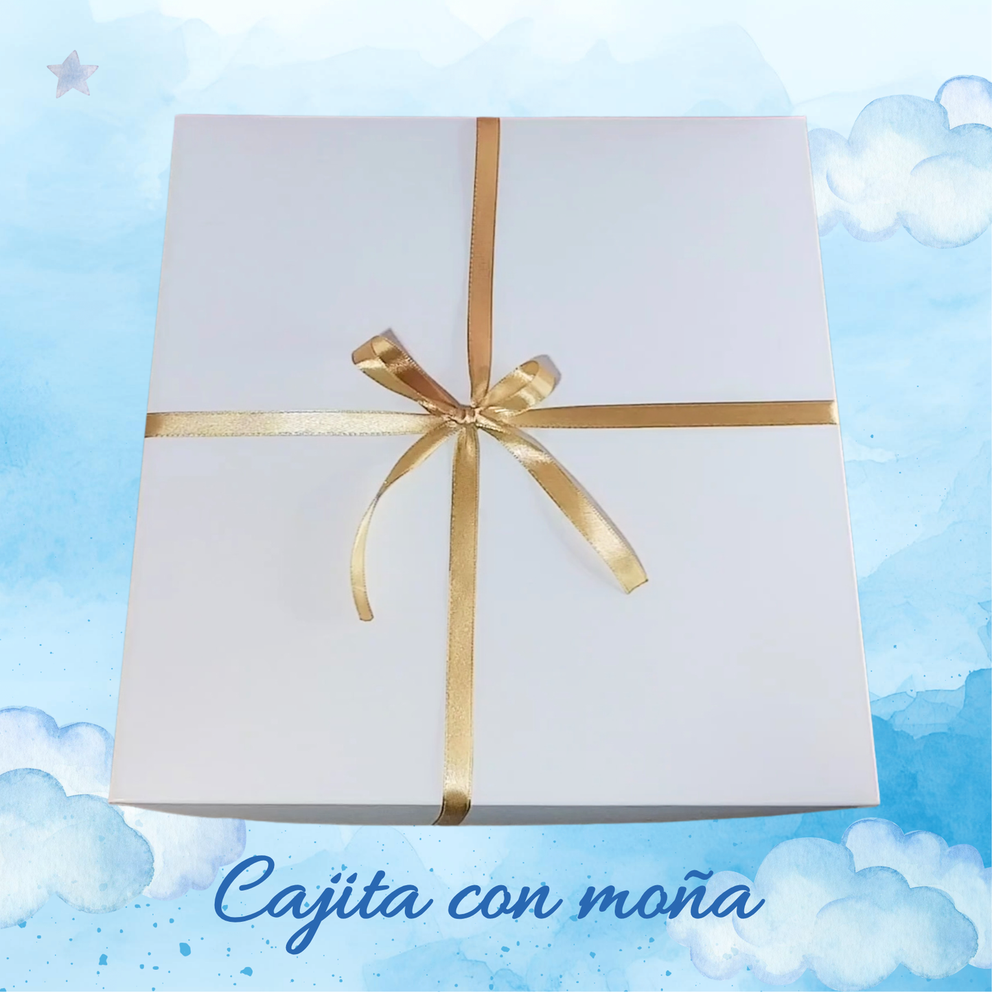Cajita nacimiento varon 💙 el body se personaliza a tu gusto 💙