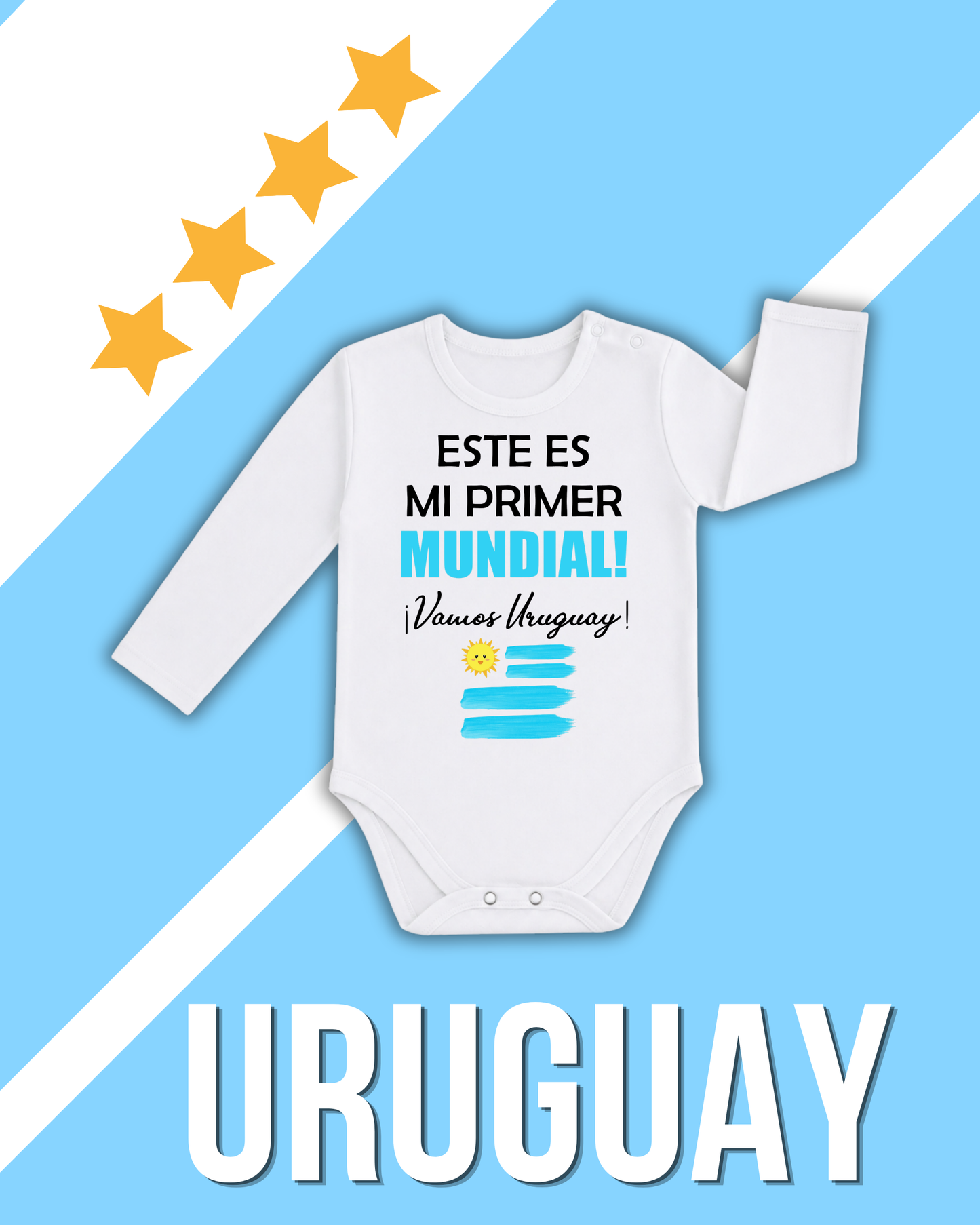 Body este es mi primer mundial vamos Uruguay! 🇺🇾🩵