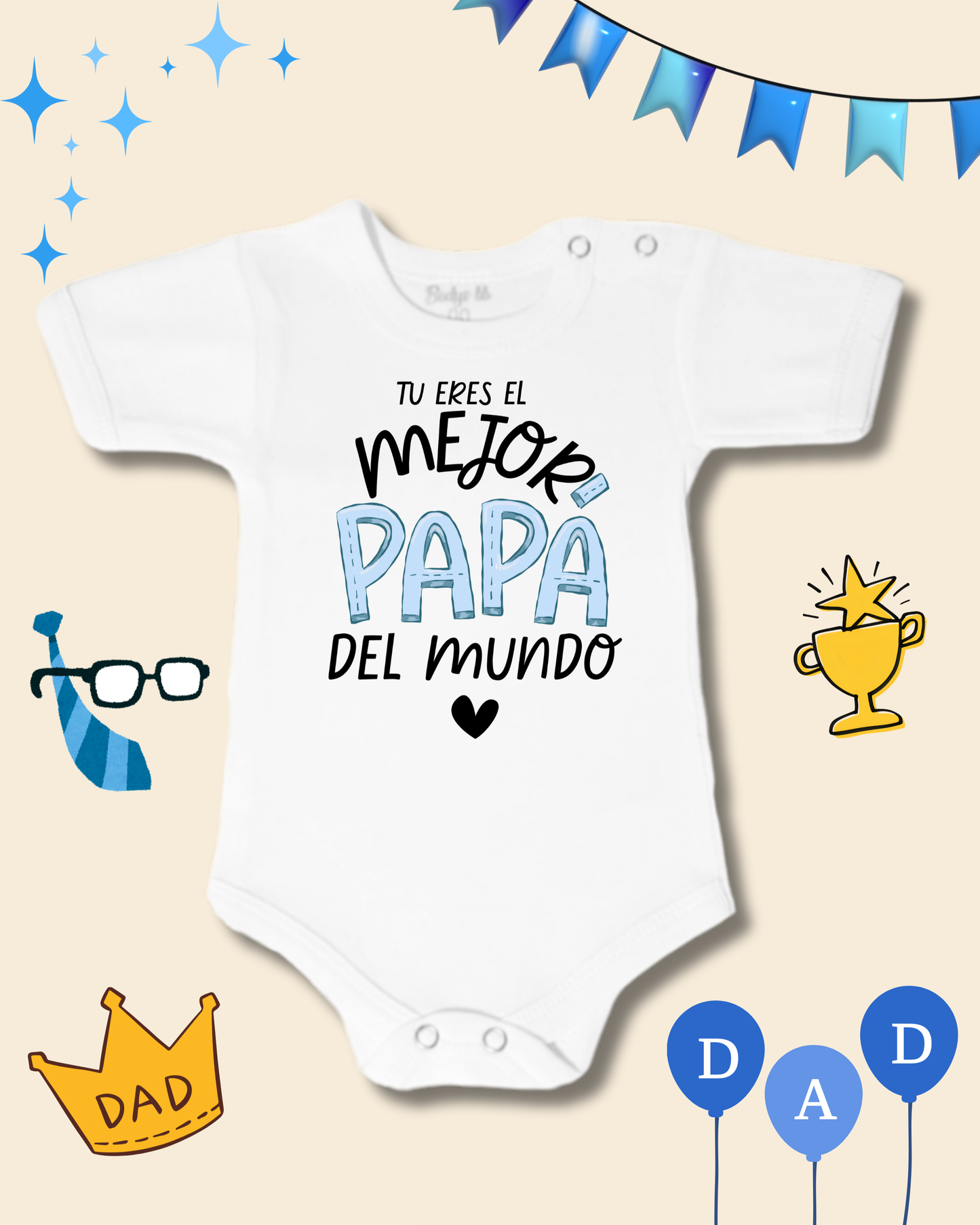 Eres el mejor papá del mundo 🖤