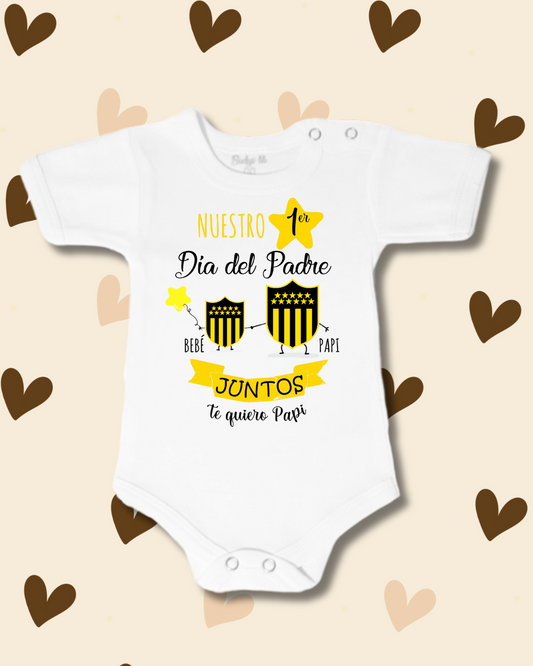 Nuestro primer día del Padre juntos💛🖤(peñarol)