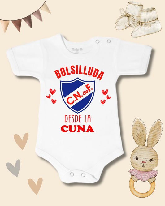 Bolsilluda desde la cuna ❤️💙🤍