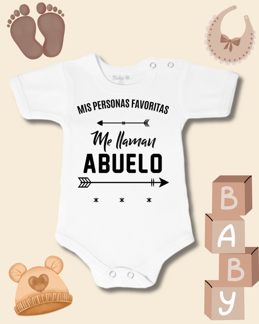 Mis personas favoritas me llaman Abuelo❤️ unisex