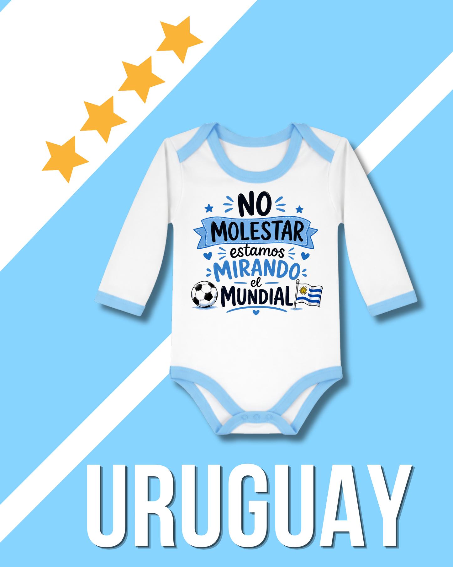 Body borde celeste no molestar estamos mirando el mundial 🩵🇺🇾 Uruguay