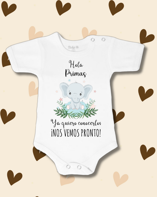 Hola Primos, ya quiero conocerlos, nos vemos pronto! ❤️🐘