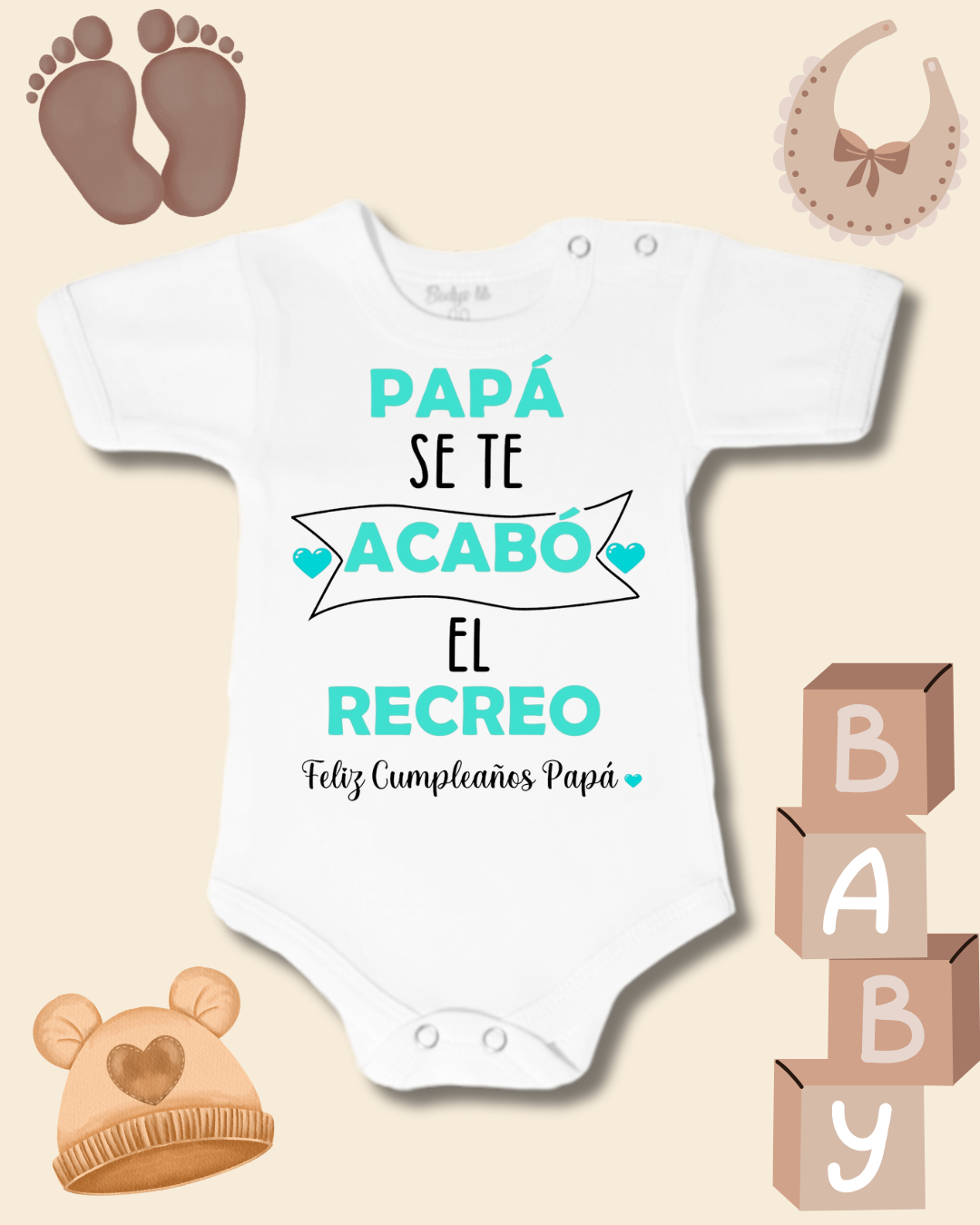 Papá se te acabó el recreo, Feliz Cumpleaños Papi 🥳🎁🎂