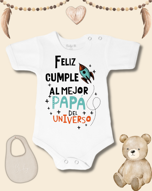 Feliz cumple al mejor papá del universo🚀🩵