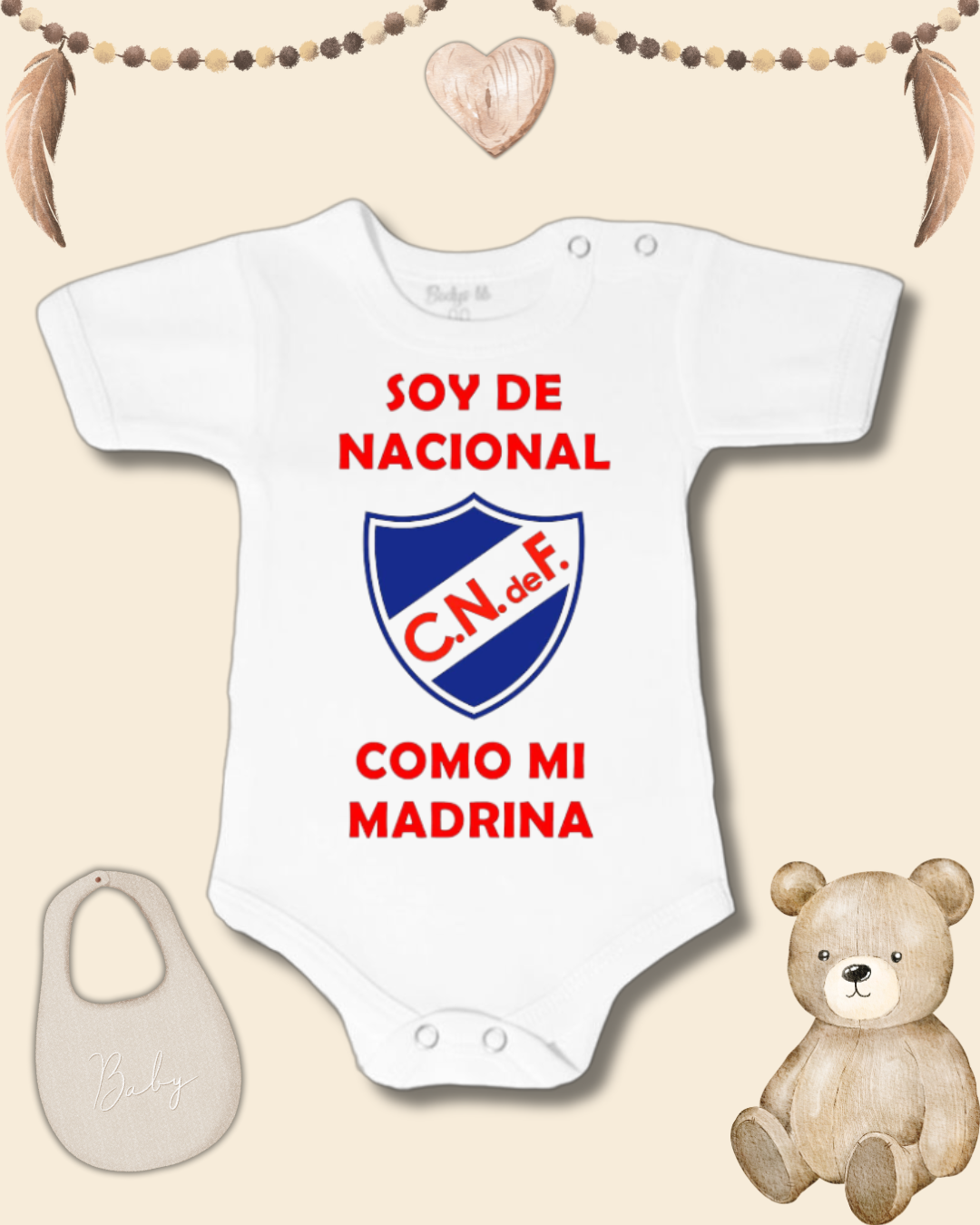 Soy de Nacional como mi Madrina ❤️💙🤍