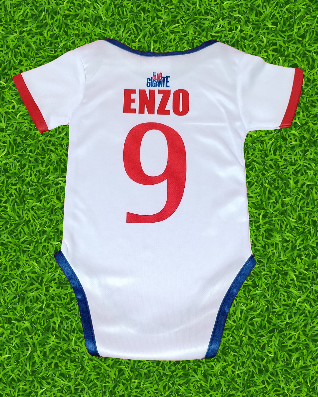 Body nacional estilo camiseta ❤️💙🤍