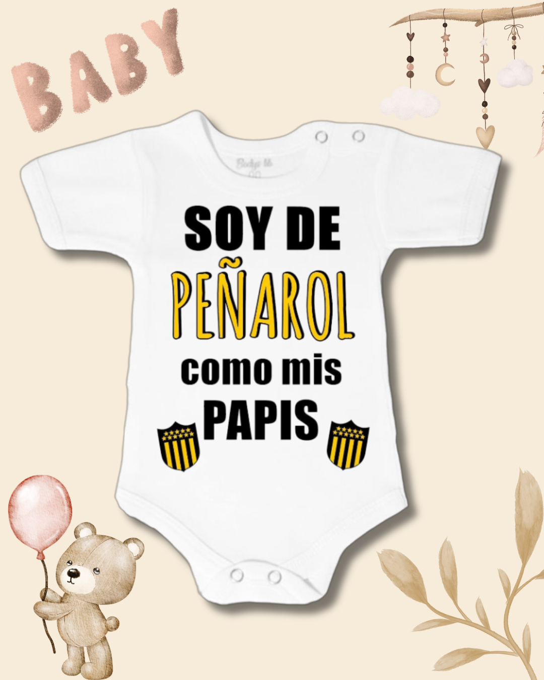 Soy de Peñarol como mis Papis💛🖤